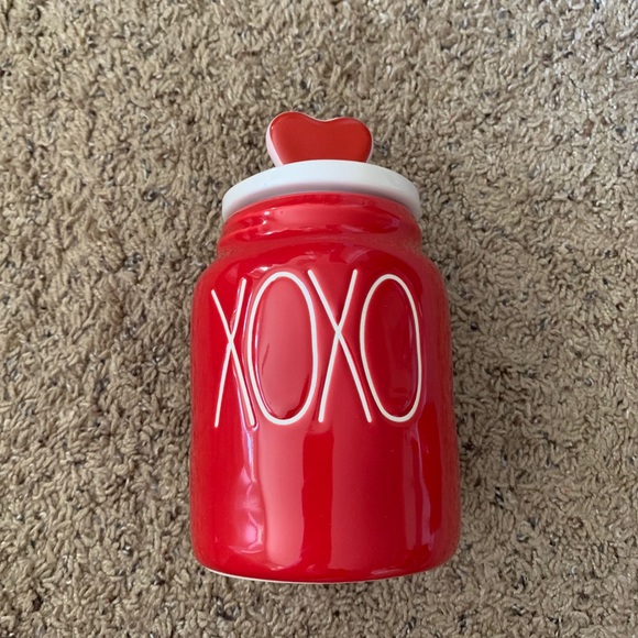 Rae Dunn Kitchen Rae Dunn Xoxo Canister With Heart Lid Poshmark